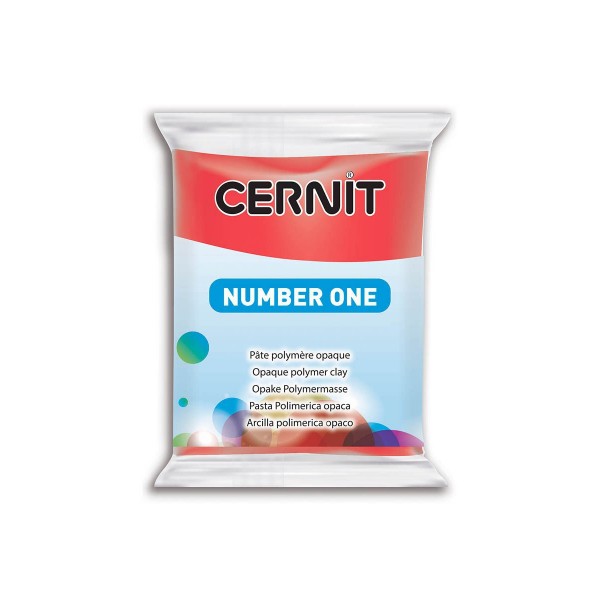 Полимерная глина CERNIT №1 56 г. красный